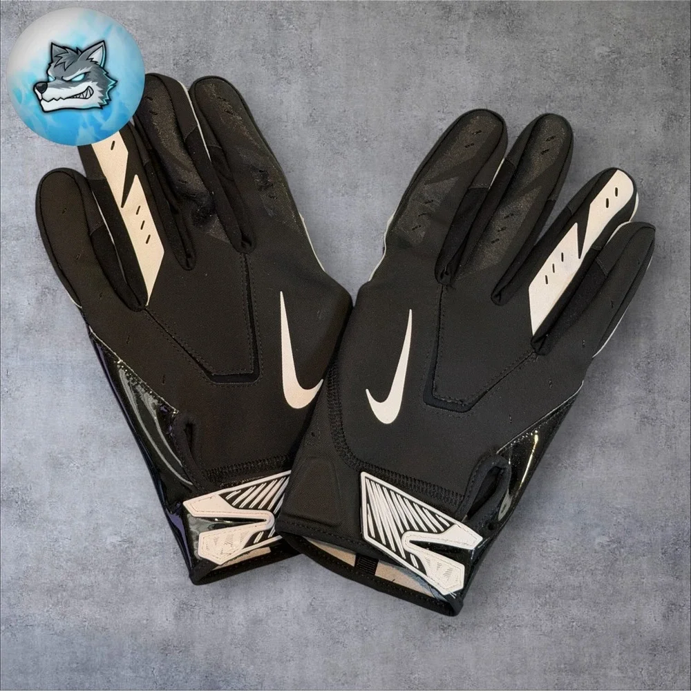 Size 4XL Nike NFL Promo Cold Weather Receiver Vapor Gloves CQ9159-091 Black